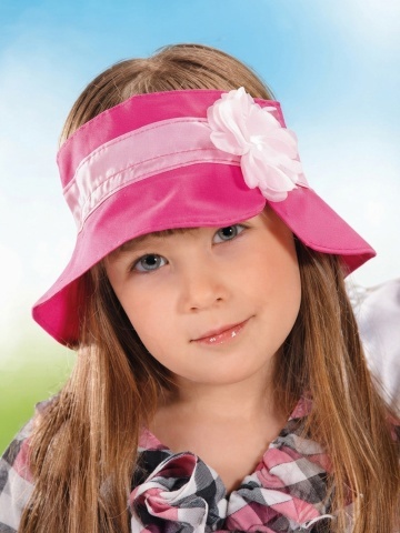 Bentita 100% bumbac pentru fete 1-4 ani - AJS 26-154 fucsia, roz, alb
