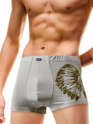 Boxeri barbati din bumbac - Key Underwear MXH 882