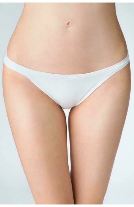 Chilot dama tanga din bumbac, Marilyn by Nature - alb, bej - Img 1