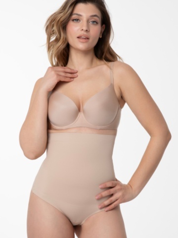 Chilot modelator tanga cu talie inalta - Julimex String 275 - Img 5