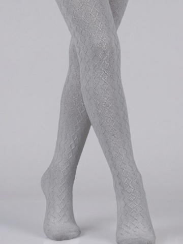 Ciorapi din microfibra cu model pentru fetite, 40den - Knittex Lidka - Img 7