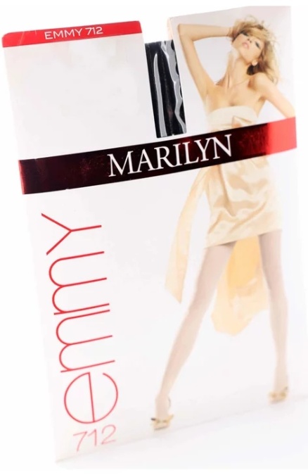 Ciorapi subtiri cu model - Marilyn Emmy 712, 20 DEN - negru - Img 4
