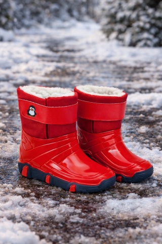 Cizme imblanite cu blana naturala - Zetpol WINTER 03 713