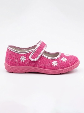 Espadrile pentru fete, roz - Zetpol MARYSIA 5428 - Img 3