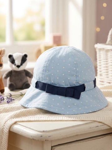 Palarioara cu buline pentru fetite YOCKA099 BLUE