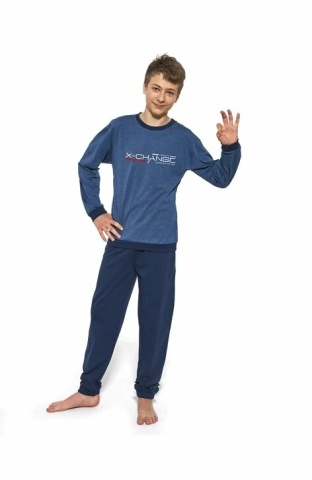 Pijama adolescenti bumbac pentru baieti, Cornette B989-037