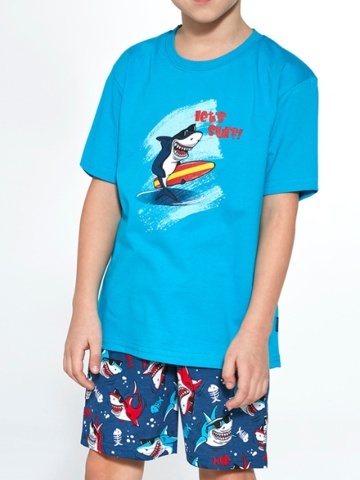 Pijama baieti 1-8 ani, 100% bumbac, Cornette B789-090 - Img 2