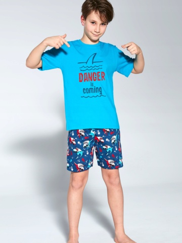 Pijama baieti 9-14 ani, 100% bumbac, Cornette B790-094
