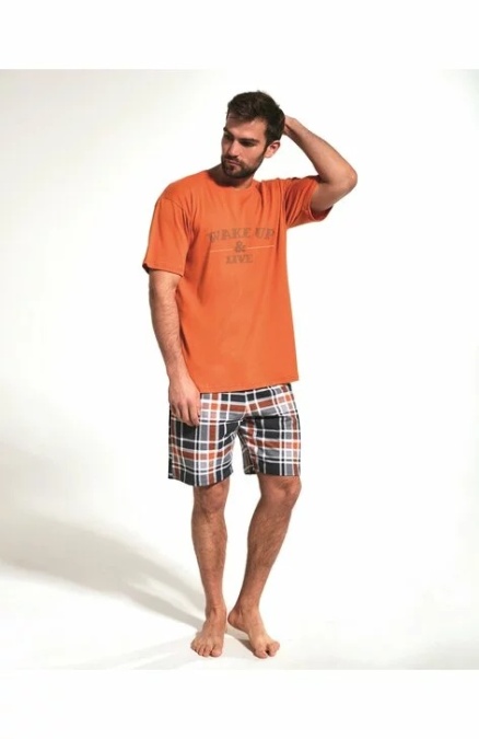 Pijama barbati, 100% bumbac, Cornette M326-163 - Img 1