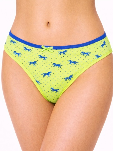 Set chiloti din bumbac pentru fete, 2 perechi - Key Underwear - Img 2