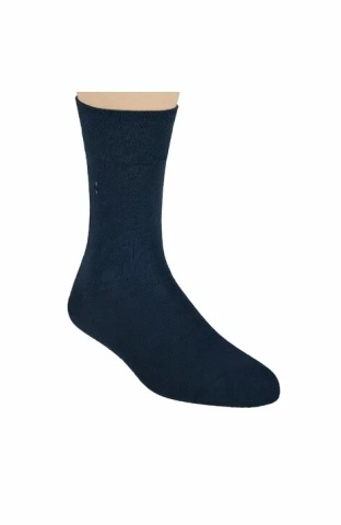 Sosete bumbac barbati, sosete cu logo pentru pantofi - Steven S056-024 jeans