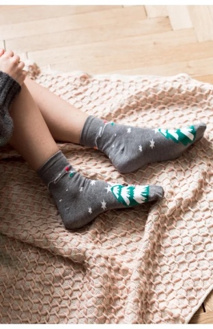 Sosete cu model de Craciun S099-569 - Img 4