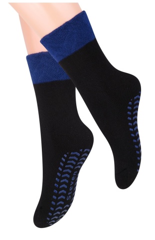 Sosete flausate cu ABS pentru baieti - Steven S038-T005