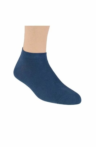 Sosete scurte barbati, culoare jeans - Steven S045-J