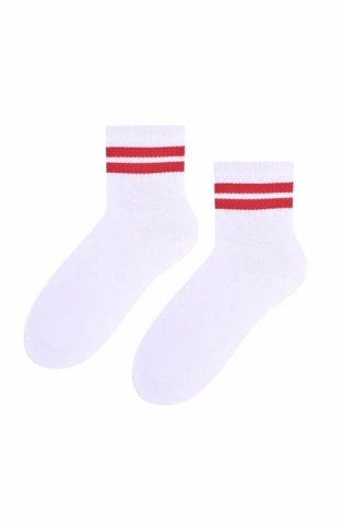 Sosete sport de dama cu model - Steven S026-136