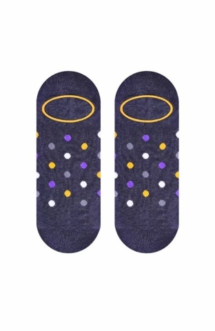 Talpici barbati, model Polka dots - More S098025 grafit