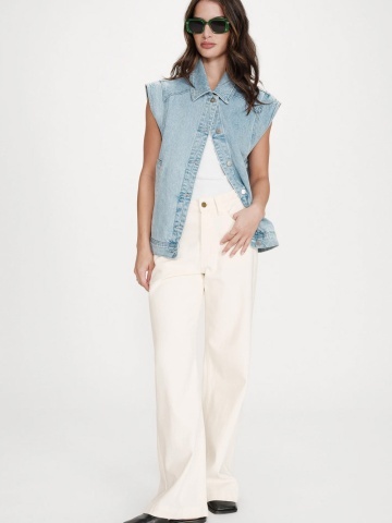 Vesta Vallonia skyblue oversize din denim - Img 4