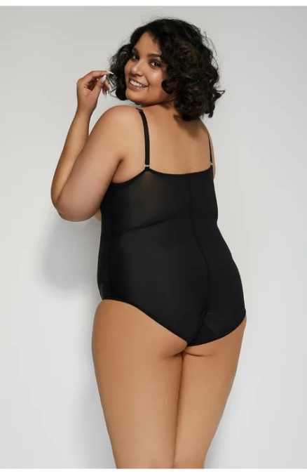 Body modelator open-bust - Mitex Softly bej, negru - marimi S-2XL - Img 4