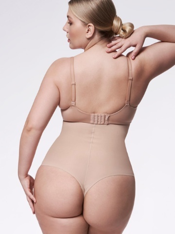 Chilot modelator tanga cu talie inalta - Julimex String 275 - Img 2
