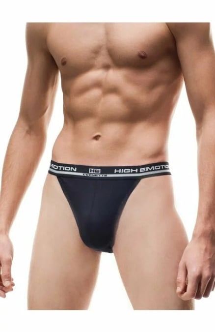 Chilot tanga negru pentru barbati - Cornette High Emotion M501 - Img 1