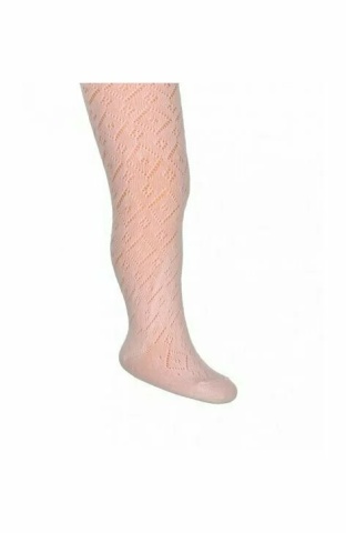 Ciorapi pantalon jacard pentru fete din bumbac cu aloe vera - Rewon 540-004 - Img 2