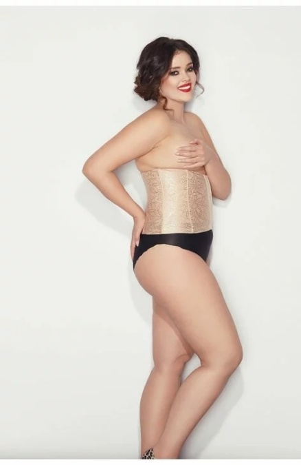 Corset modelator - Mitex Talia alb, bej, negru - marimi S-3XL - Img 4