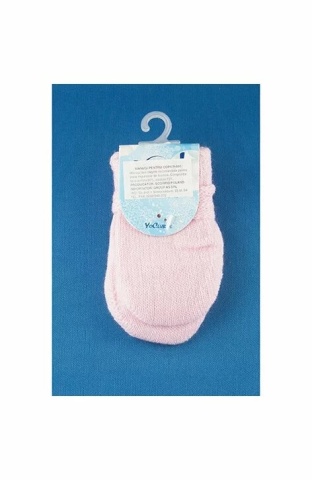 Manusi pentru fete din acrilic fara degete R001 roz, bleu, alb, crem - YO Club