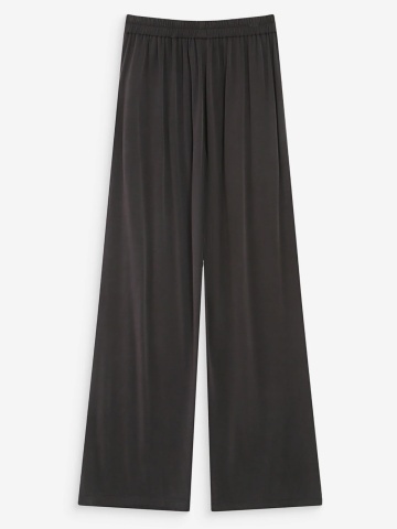 Pantaloni Pax gri inchis, largi cu talie elastica - Img 6