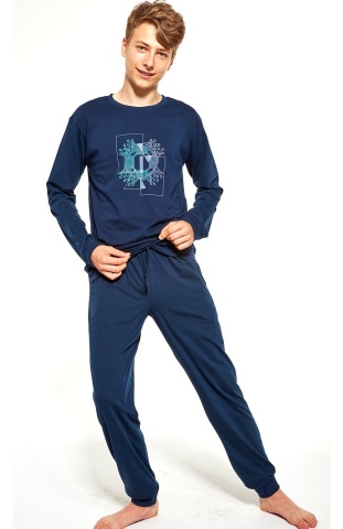 Pijama baieti adolescenti, bumbac, Cornette B998-042 Cip