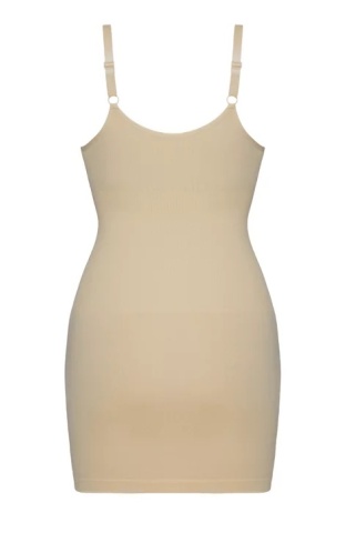 Rochie modelatoare open-bust, banda silicon - Mitex Elite form