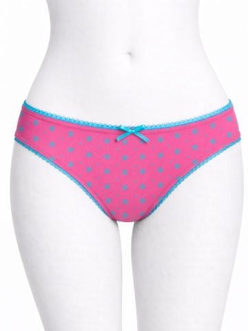 Set lenjerie intima pentru fete din bumbac, 2 perechi - Key Underwear