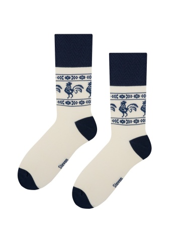 Sosete barbati, colectia Folk - Steven S056-C054 ecru