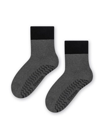 Sosete flausate cu ABS pentru baieti - Steven S038-T007