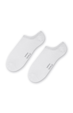Sosete scurte unisex, bambus, Steven S094-010, gri