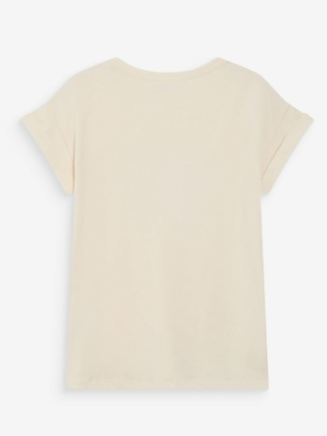 Tricou chocolate Vico din bumbac cu mesaj Ristretto - Img 7