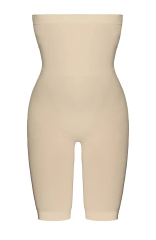 Chilot modelator (bermude) de dama cu talie inalta - Mitex Elite 6 bej - marimi S-2XL