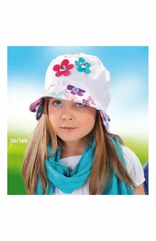 Esarfa 100% bumbac pentru fete - AJS 26-168 turcoaz, roz, fucsia, gri, corai