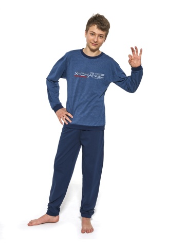 Pijama adolescenti bumbac pentru baieti, Cornette B989-037