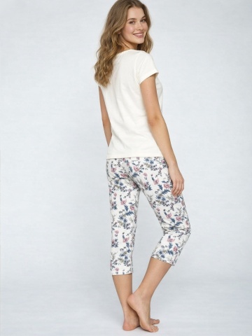 Pijama dama, 100% bumbac, marimi pana la 5XL - Img 4