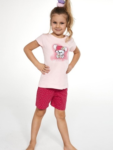 Pijama fete 1-8 ani, 100% bumbac, Cornette G787-085 Summer time