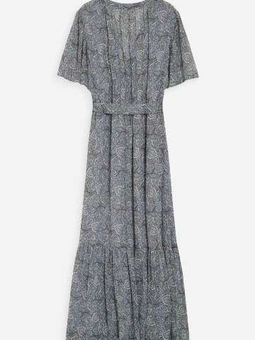 Rochie Venelle maxi vaporoasa cu imprimeu - Img 8