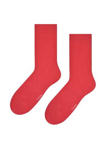 Sosete barbatesti din bumbac pentru pantofi - Steven S056-079 rosu