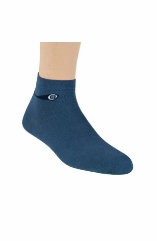 Sosete scurte barbati, culoare jeans - Steven S046-J
