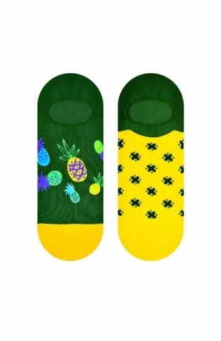 Talpici barbati, model asimetric Pineapple - More S098027 galben