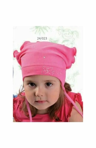Batic din bumbac pentru fetite 0-1 an - AJS 24-023 roz, fucsia, lila, mov, alb