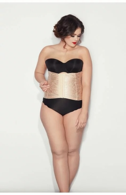 Corset modelator - Mitex Talia alb, bej, negru - marimi S-3XL - Img 1