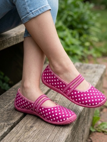 Espadrile pentru fete, roz - Zetpol EDYTA 560 - Img 2