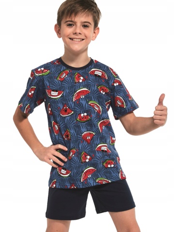 Pijama baieti 9-14 ani, 100% bumbac, Cornette B335-86