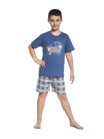 Pijama baieti 9-14 ani, 100% bumbac, Cornette B790-058