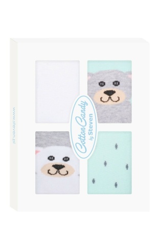 Sosete cu model pentru copii, in cutie cadou - Steven S144-B004
